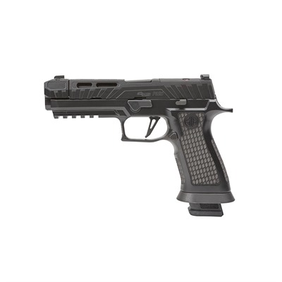 sauer p320 spectre comp blackout 57913 luger semi auto handgun 4 6 2 21rd mags